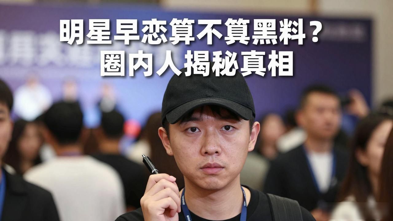 明星早恋算不算黑料？圈内人揭秘真相